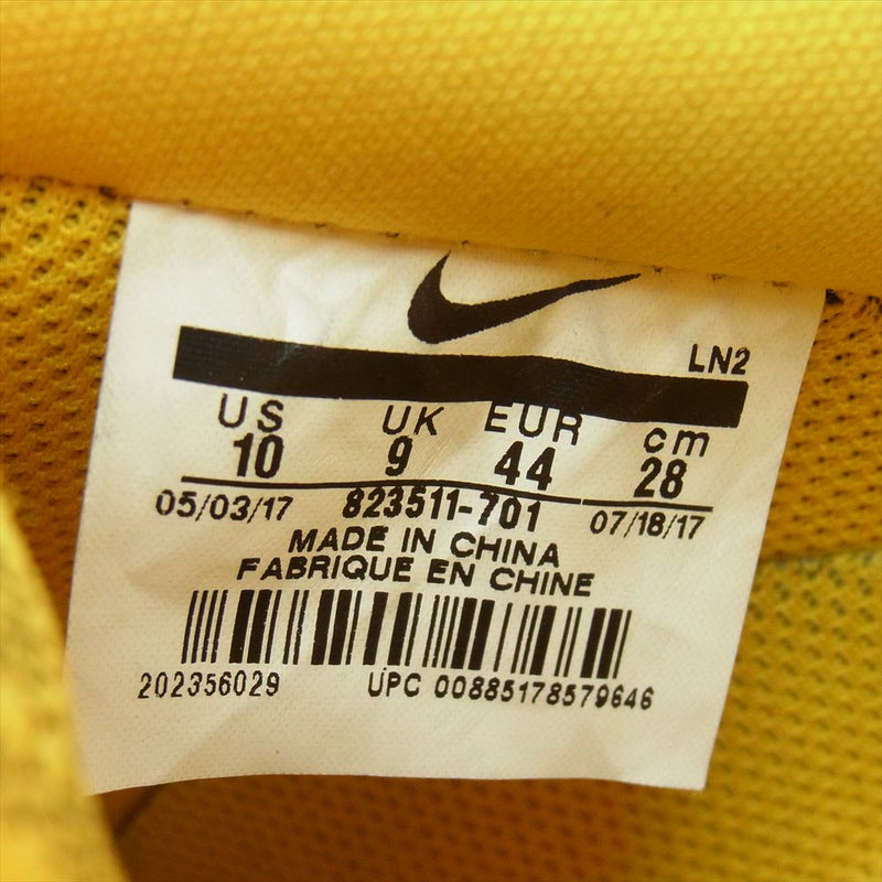 NIKE ナイキ 823511-701 Air Force 1 Low NBA Amarillo エアフォース1 ロー NBA アマリロ スニーカー イエロー系 28cm【中古】