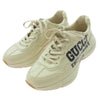 GUCCI グッチ 663339 RHYTON ライトン 25 ロゴ スニーカー ベージュ系 10【中古】