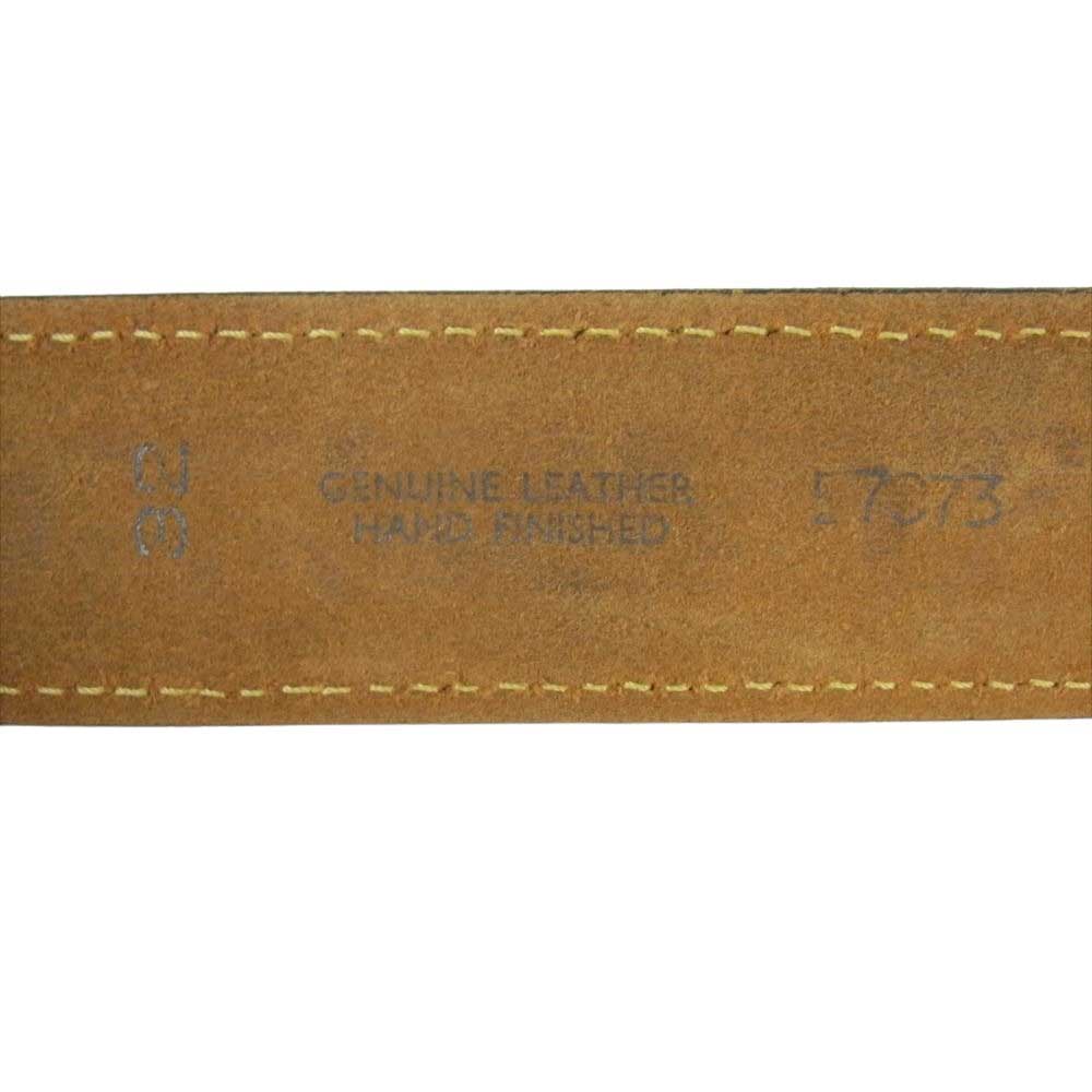 チャンバー 57073 USA製 レザー ベルト ライトブラウン系【中古】