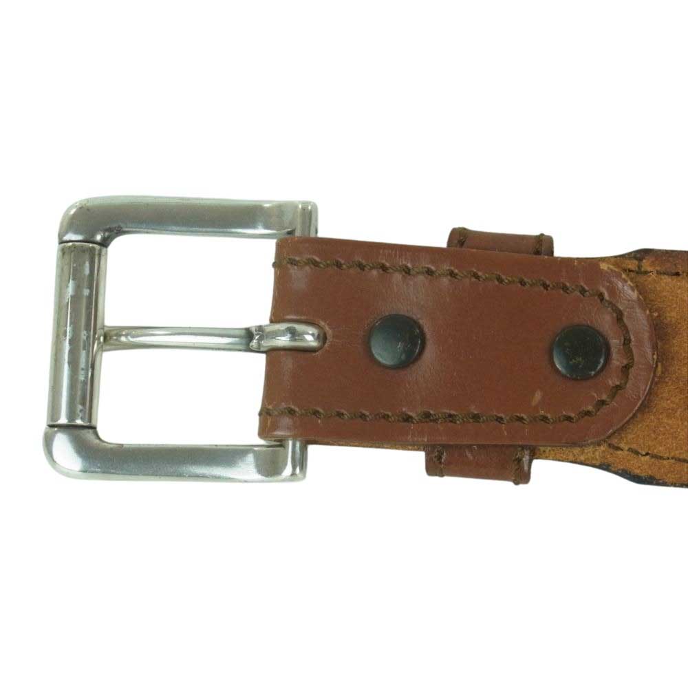 チャンバー 57073 USA製 レザー ベルト ブラウン系【中古】