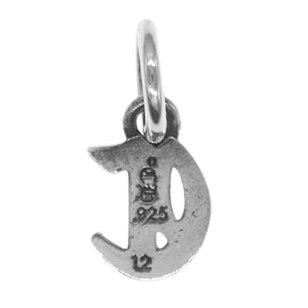 CHROME HEARTS クロムハーツ（原本無） STACK ALPHABET アルファベット スタック チャーム Cイニシャル ペンダント トップ シルバー系【中古】