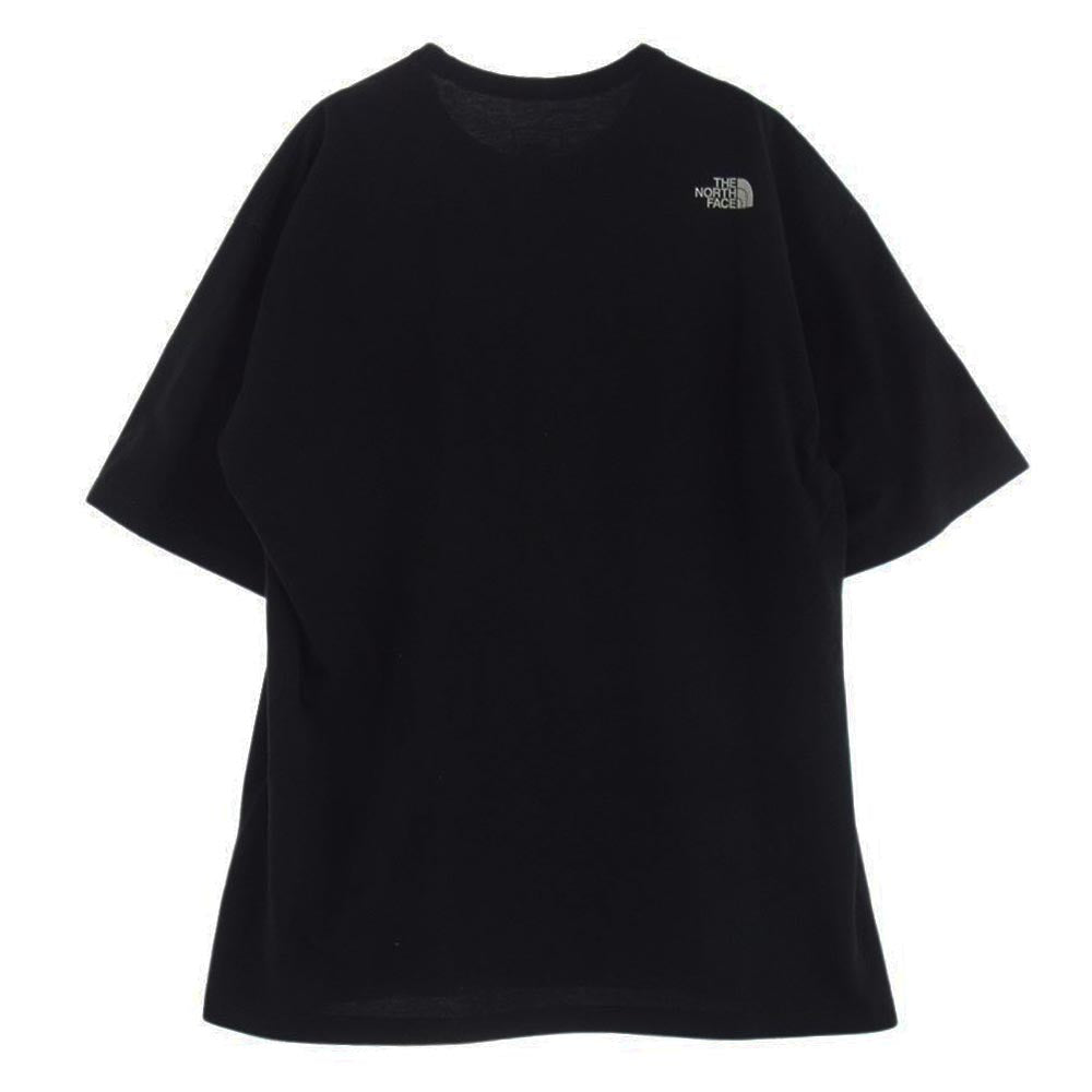 THE NORTH FACE ノースフェイス NT12291 S/S Free Run Native Crew フリーラン ネイティブ ロゴ 半袖 Tシャツ ブラック系 L【中古】