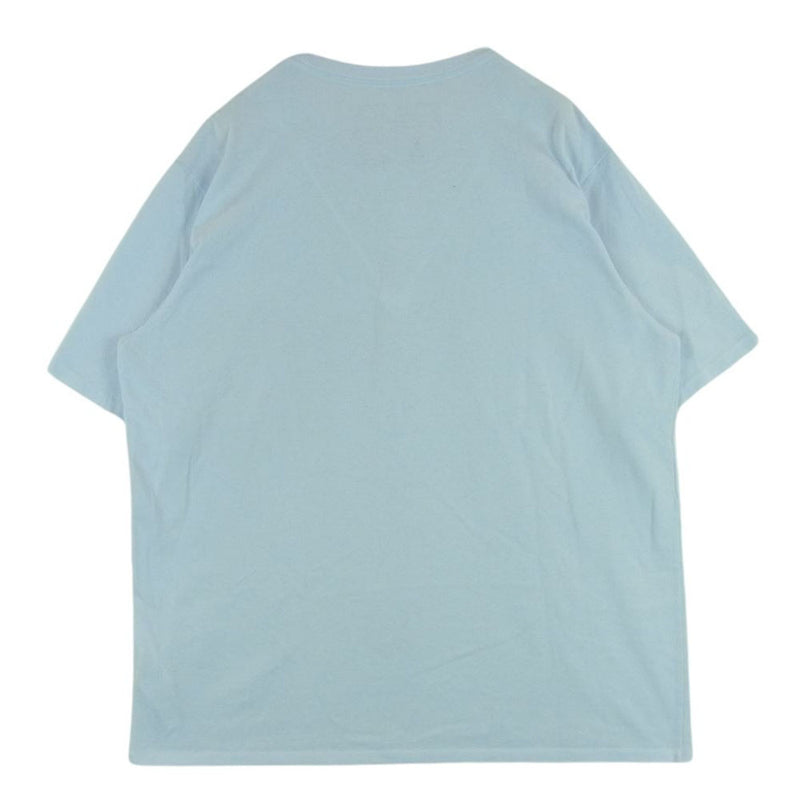 patagonia パタゴニア 37406 P-6 Label Pocket Re-T-shirts ラベル ポケット レスポンシビリティー 半袖 Tシャツ ライトブルー系 L【中古】