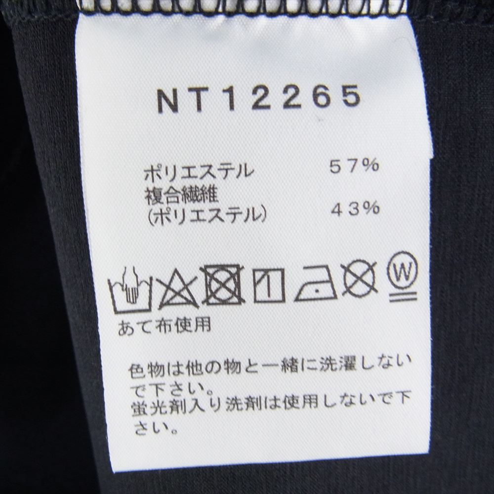 THE NORTH FACE ノースフェイス NT12265 S/S Graphic Airy Relax Tee グラフィック エアリー リラックス 半袖 Tシャツ ブラック系 L【中古】