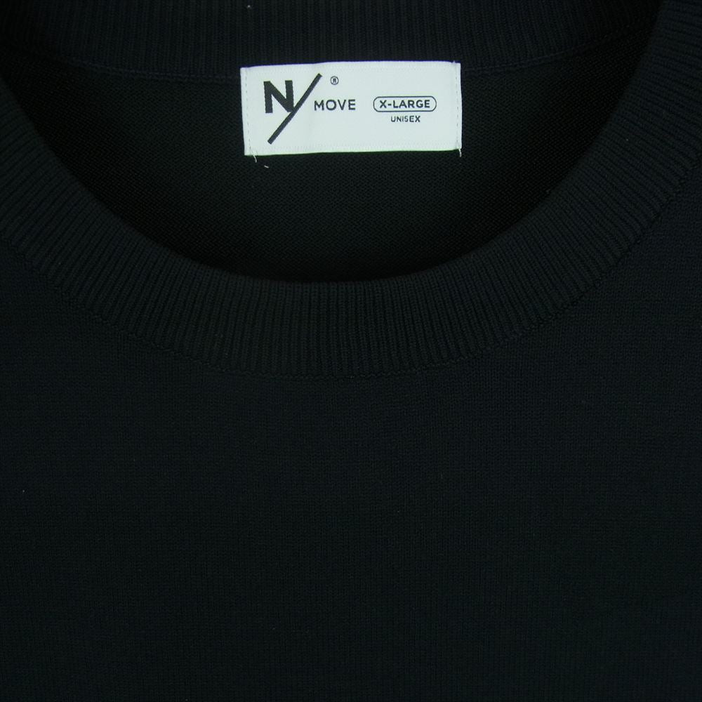 ニュートラルワークス KSU22102 WHIFF KNIT L/S ニッティン グロング スリーブ クルー ネック スウェット ブラック系 XL【中古】