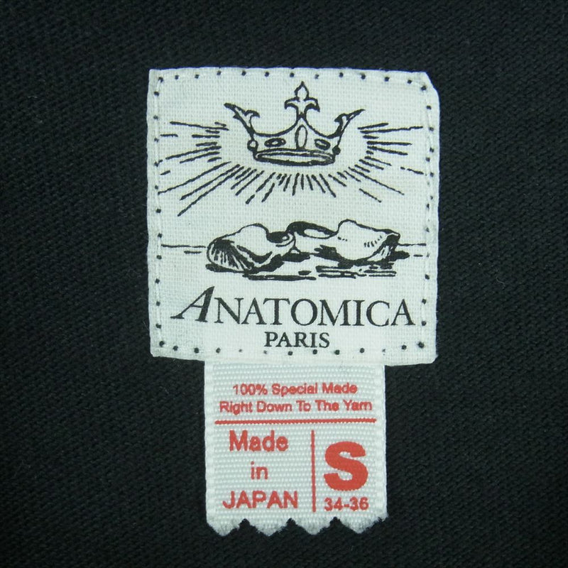 ANATOMICA アナトミカ 530-541-23 POCKET TEE S/S made of USA yarn ポケット 半袖 Tシャツ ダークグレー系 S【中古】