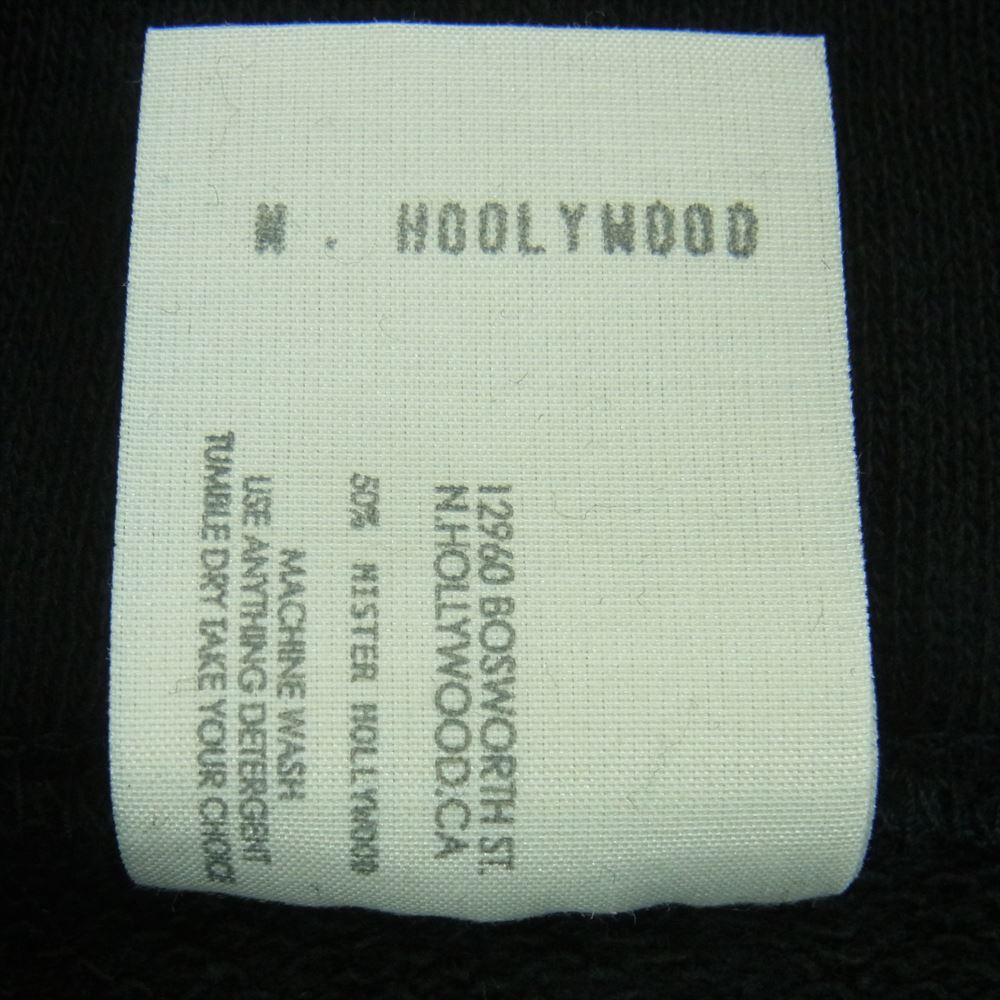 N.HOOLYWOOD エヌハリウッド 51pieces PULLOVER HOODIE SHIRT プルオーバー スウェット パーカー ブラック系 40【中古】