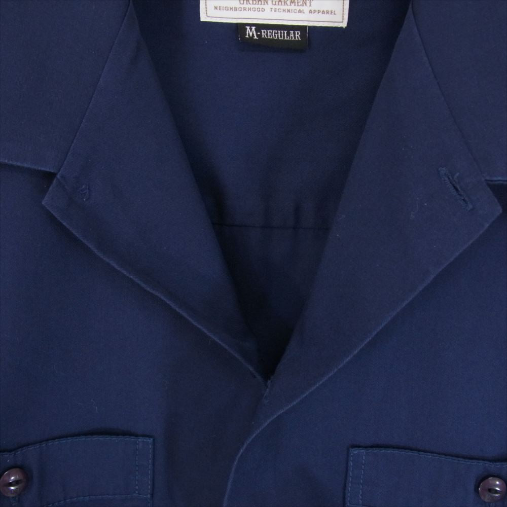 NEIGHBORHOOD ネイバーフッド 131TSNH-SHM01 CLASSIC WORK EC-SHIR クラシック ワーク 長袖 シャツ ネイビー系 M【中古】
