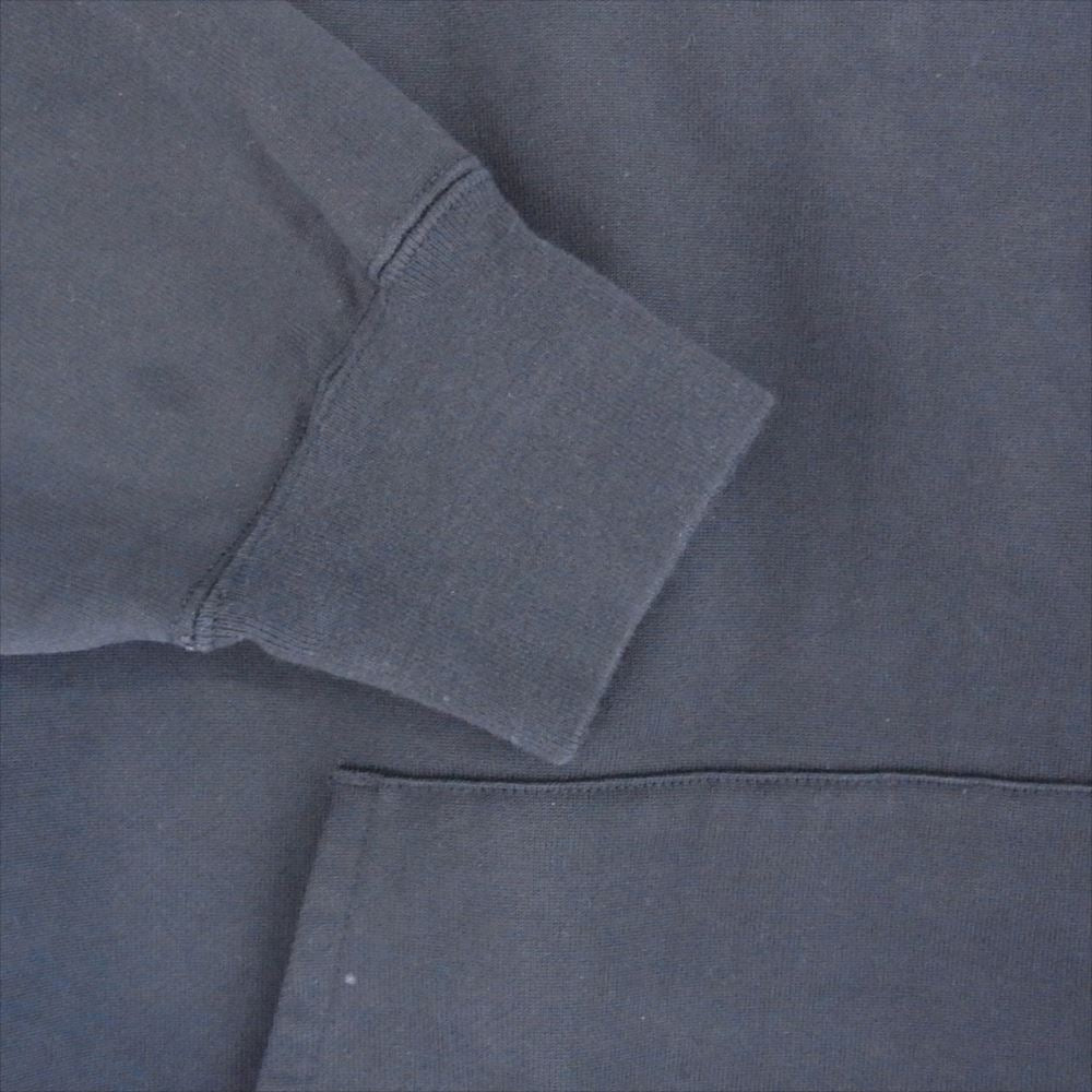 AURALEE オーラリー 21AW A21AP01IS SUPER SOFT HEAVY SWEAT P/O PARKA ヘビー スウェット プルオーバー パーカー  ネイビー系 3【中古】