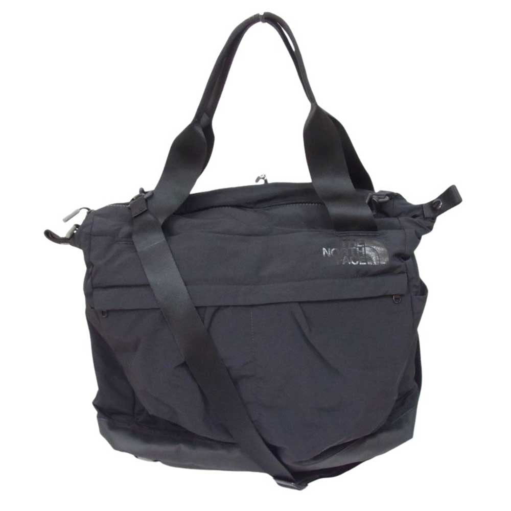 THE NORTH FACE ノースフェイス NF0A52T6 Never Stop Tote トート ショルダー バッグ ブラック系【中古】