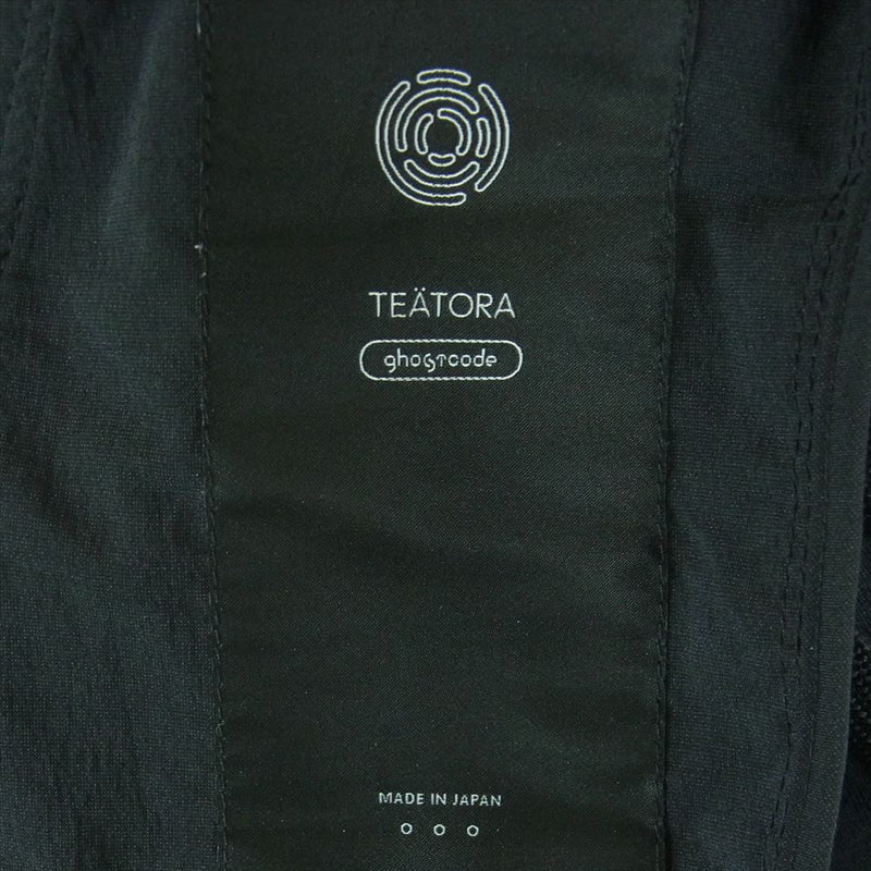 TEATORA テアトラ TT-004R-GC Wallet Pants RESORT GC ウォレット パンツ リゾート 日本製 ブラック系 3【中古】