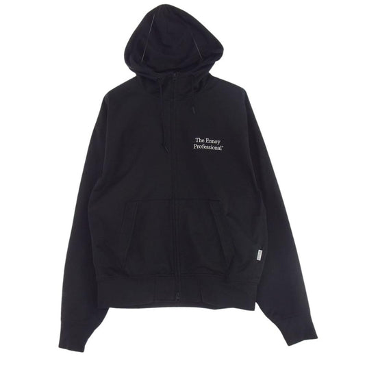 エンノイ プロフェッショナル BE-13020W(E) DAIWA PIER39 ダイワピア GORE-TEX PARKA ゴアテックス 撥水 フルジップ パーカー ジャケット ブラック系 JP M【中古】