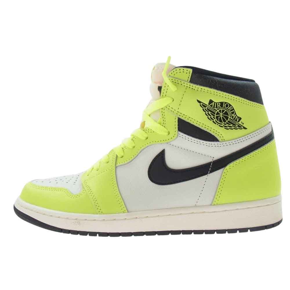 NIKE ナイキ 555088-702 Air Jordan 1 High OG Volt Visionaire  エアジョーダン1 ハイ OG ボルト ヴィジョネア ハイカット スニーカー マルチカラー系 28.5cm【中古】