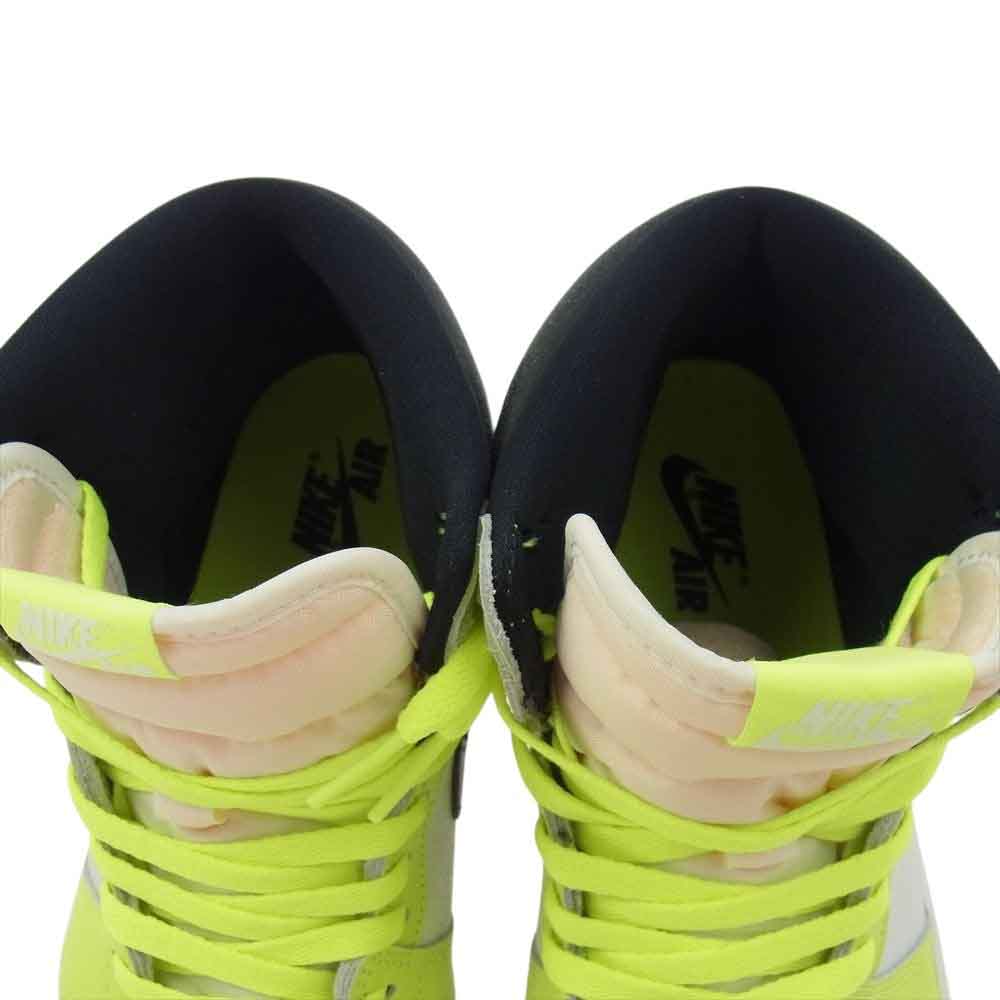 NIKE ナイキ 555088-702 Air Jordan 1 High OG Volt Visionaire  エアジョーダン1 ハイ OG ボルト ヴィジョネア ハイカット スニーカー マルチカラー系 28.5cm【中古】