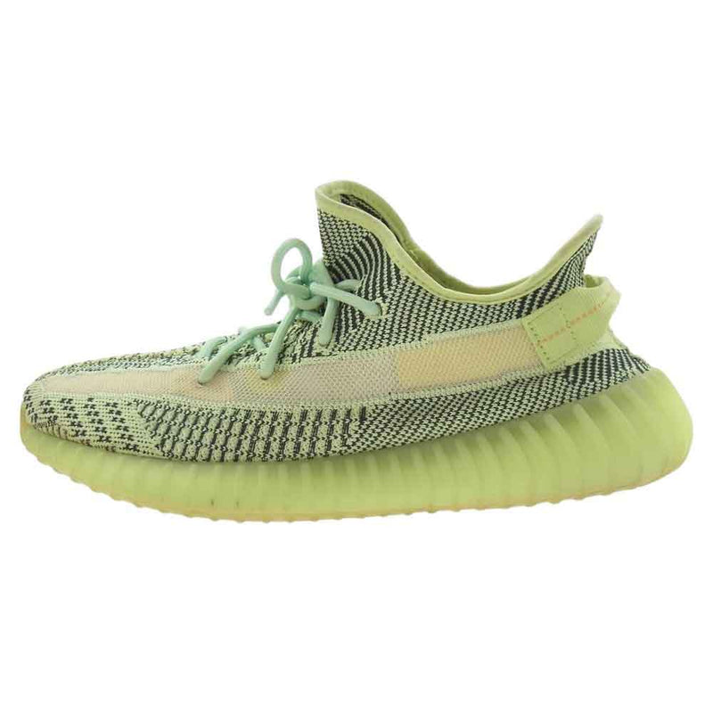 adidas アディダス FW5191 フェイクバスターズ鑑定済 YEEZY Boost 350 V2  Yeezreel イージーブースト350 V2 イーズリール ローカット スニーカー グリーン系 28.5cm【中古】