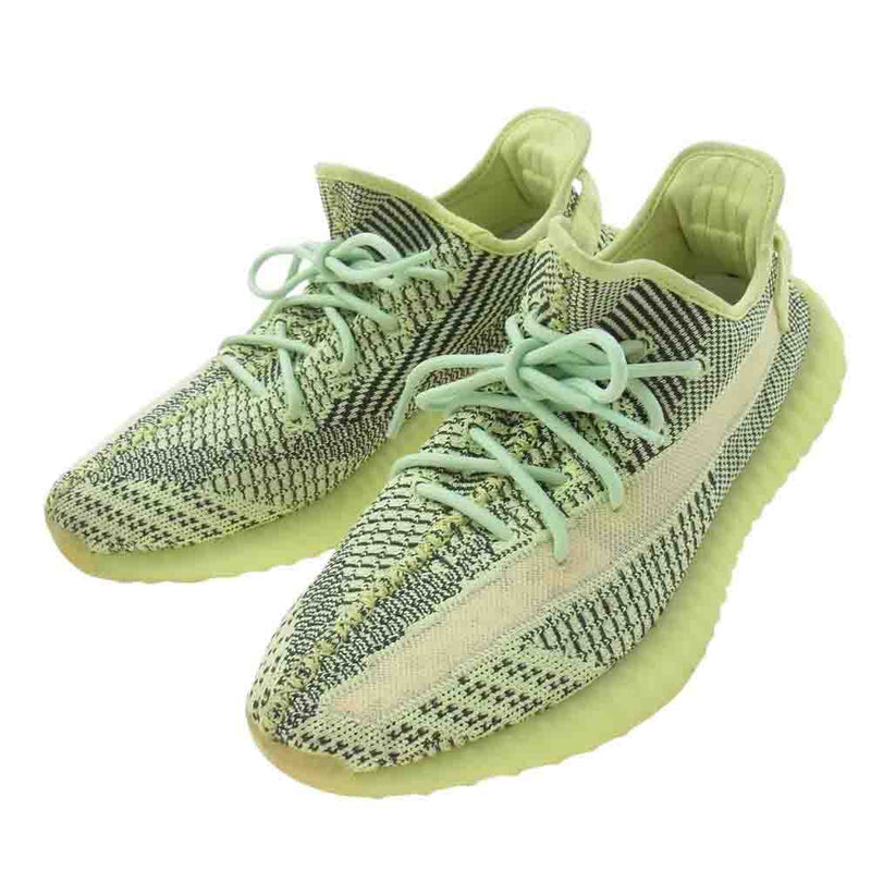 adidas アディダス FW5191 フェイクバスターズ鑑定済 YEEZY Boost 350 V2  Yeezreel イージーブースト350 V2 イーズリール ローカット スニーカー グリーン系 28.5cm【中古】