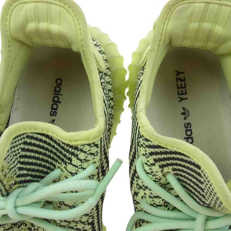 adidas アディダス FW5191 フェイクバスターズ鑑定済 YEEZY Boost 350 V2  Yeezreel イージーブースト350 V2 イーズリール ローカット スニーカー グリーン系 28.5cm【中古】