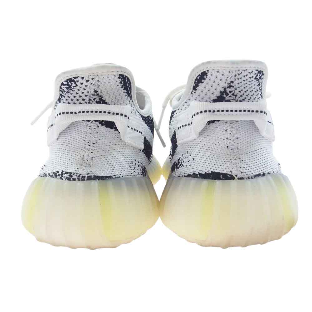 adidas アディダス CP9654 フェイクバスターズ鑑定済 YEEZY Boost 350 V2  Zebra イージーブースト350 V2 ゼブラ ローカット スニーカー ブラック系 ホワイト系 28.5cm【中古】