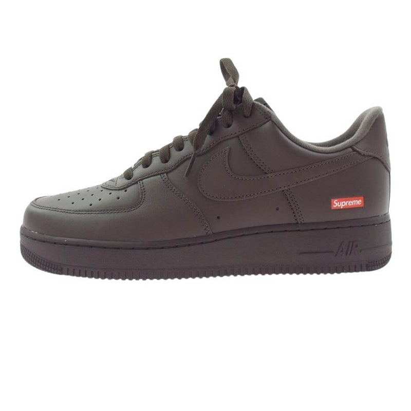 Supreme シュプリーム CU9225-200 Nike Air Force 1 Low Baroque Brown ナイキ エアフォース1 ロー  バロック ブラウン ローカット スニーカー ブラウン系 28.0cm【美品】【中古】