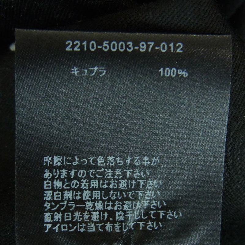 マインデニム 2210-5003-97-012 Spangle Print C.Denim Regular SH 長袖 レギュラー シャツ ブラック系 1【中古】