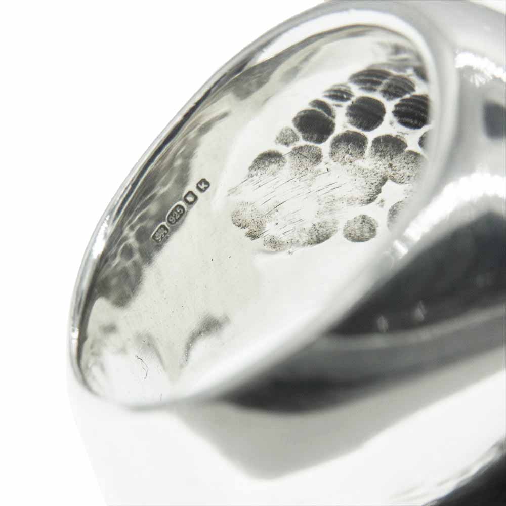 ザグレートフロッグ ラージ エビル スカル リング シルバー系 16号【中古】