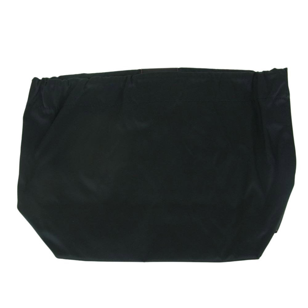BRIEFING ブリーフィング BRG223G52 DRAWSTRING POUCH S ECO TWILL  エコツイル 巾着 ポーチ ブラック系【美品】【中古】