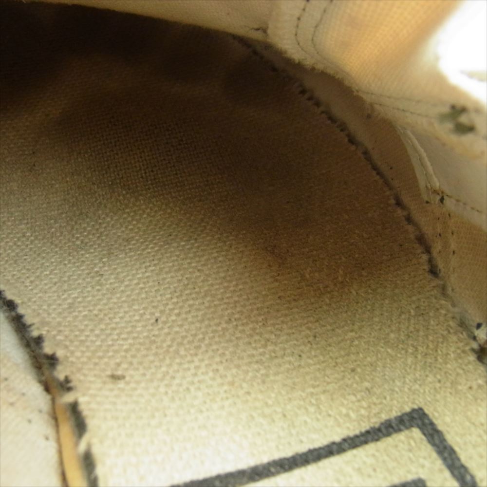 A BATHING APE アベイシングエイプ カモフラ スリッポン ローカット スニーカー シューズ 26cm【中古】