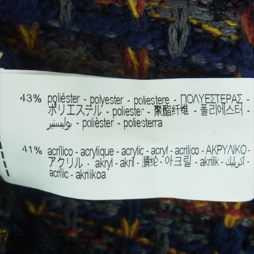 メゾンスペシャル ZARA ザラ セーター ニット 中国製 ダークネイビー系 マルチカラー系 L【中古】