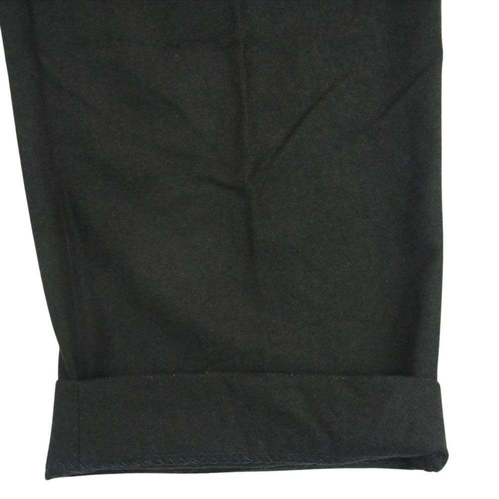 AURALEE オーラリー A21AP02CF WOOL FULLING FLANNEL SLACKS ウール フランネル スラックス パンツ ダークブラウン系 グレイッシュダークブラウン系 4【中古】