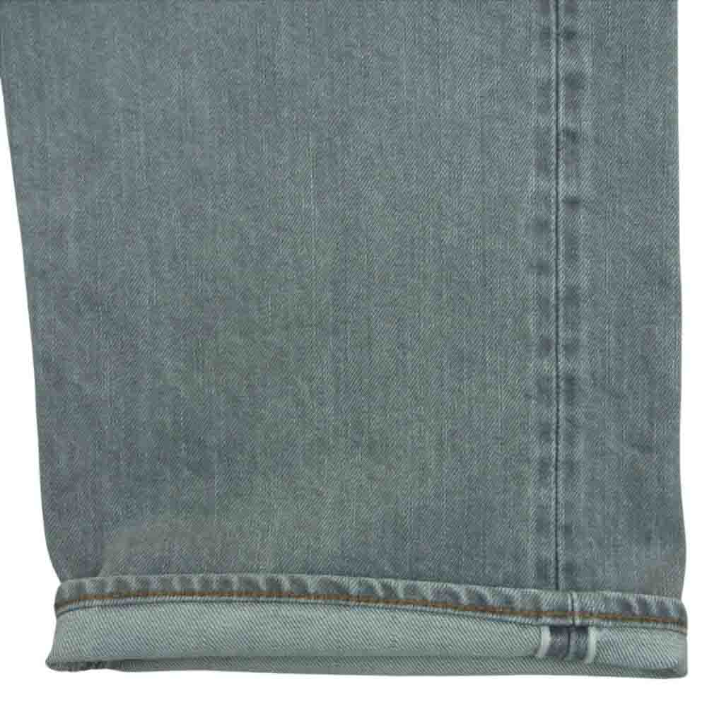 CICATA シカタ PTM-1STB 本藍 スビンコットン 13.5oz ストレート デニム パンツ 日本製 グレー系 34【中古】