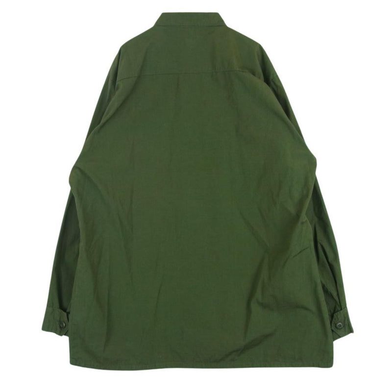 アメリカ軍 8405-935-4712 ヴィンテージ 60s Jungle Coat ジャングル ファティーグ コート ジャケット グリーン系 L【中古】