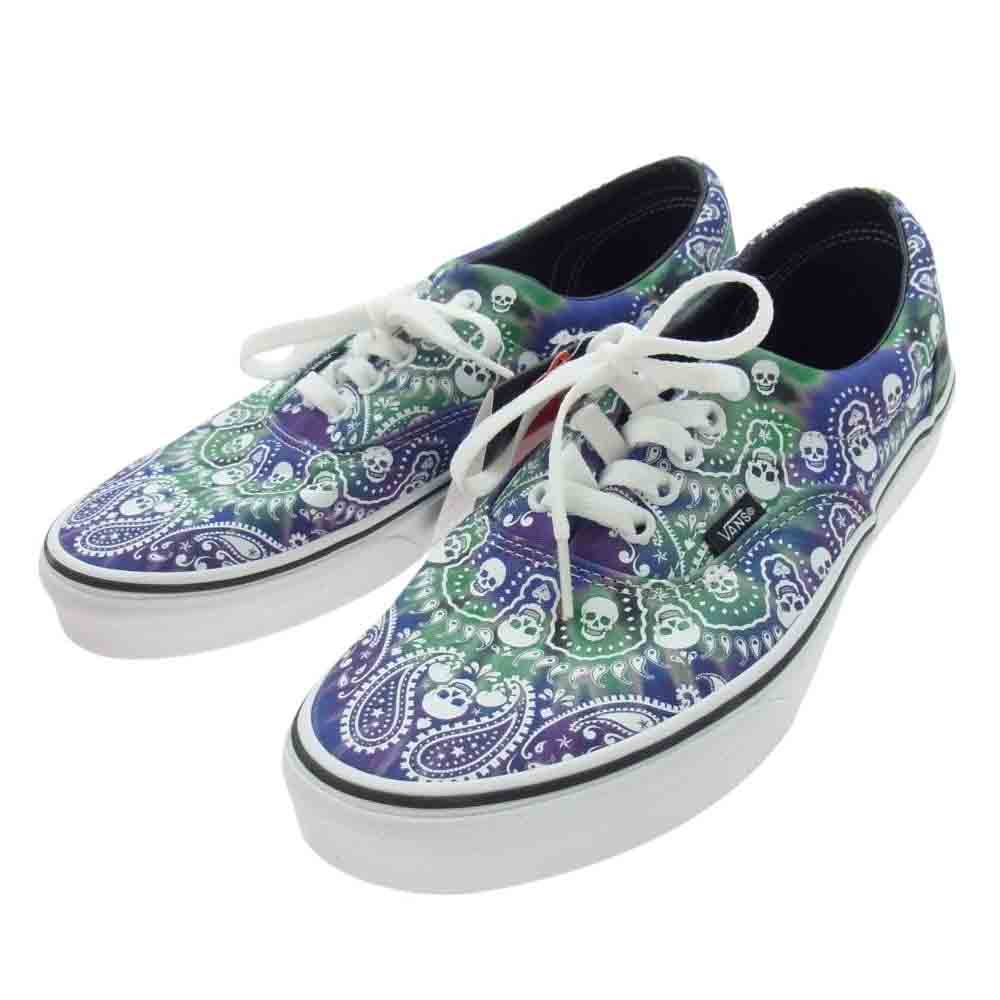 VANS バンズ Bandana Era バンダナ エラ スカル ローカット スニーカー マルチカラー系【新古品】【未使用】【中古】