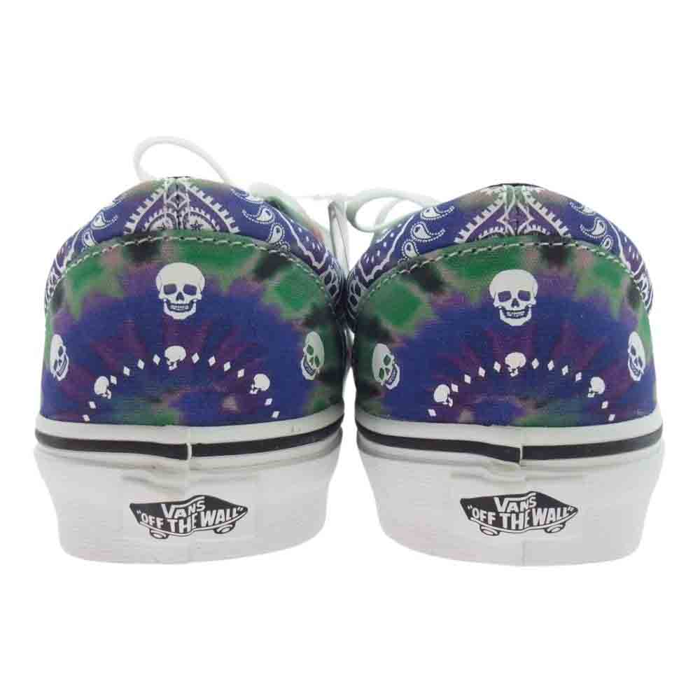 VANS バンズ Bandana Era バンダナ エラ スカル ローカット スニーカー マルチカラー系【新古品】【未使用】【中古】