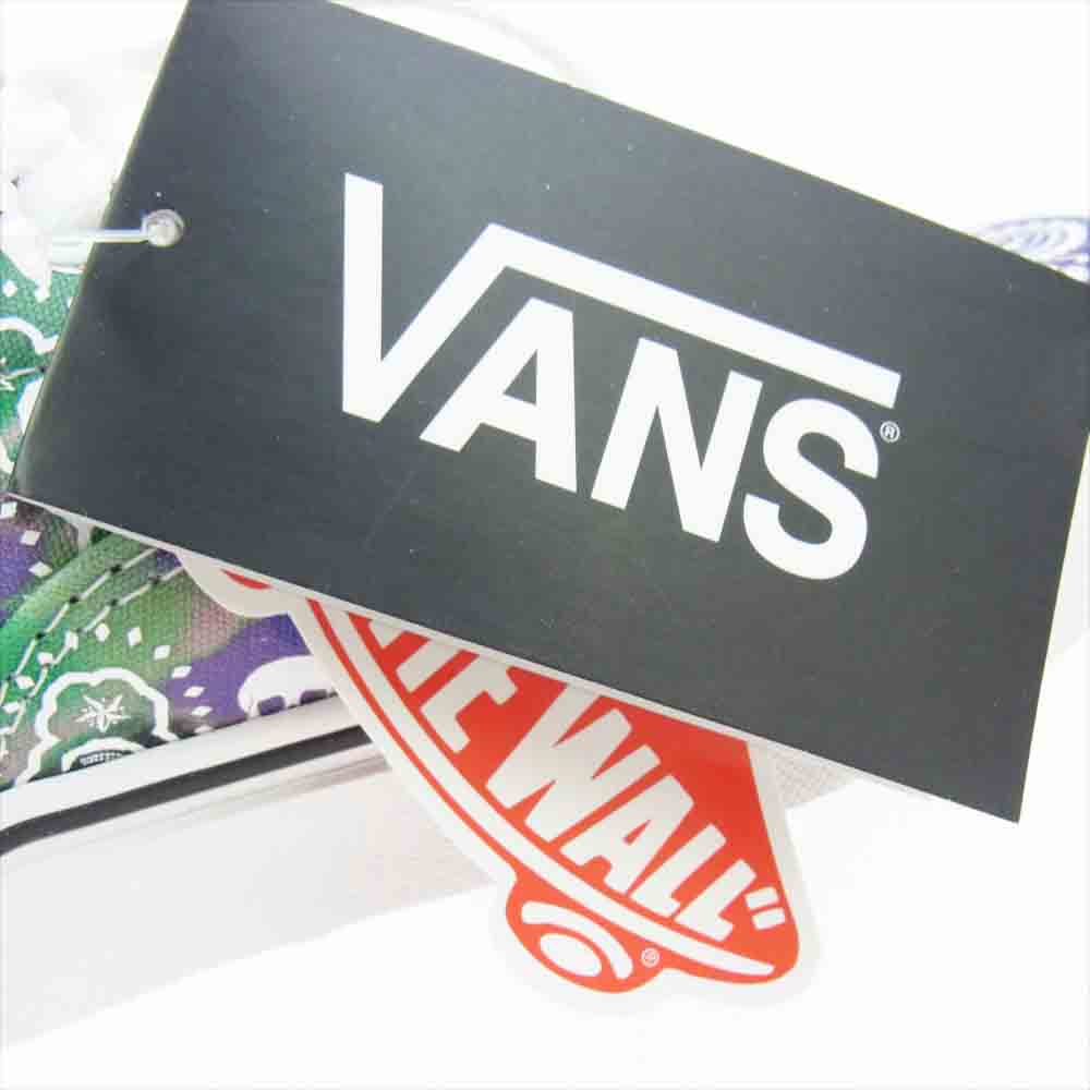 VANS バンズ Bandana Era バンダナ エラ スカル ローカット スニーカー マルチカラー系【新古品】【未使用】【中古】