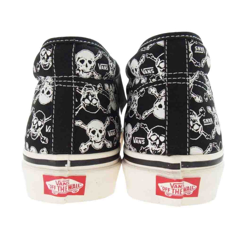 VANS バンズ CHUKKA 49 DX SKULLS  ANAHEIM FACTORY COLLECTION アナハイムファクトリー エラ チャッカ ハイカット シューズ ブラック系 26.5cm【極上美品】【中古】