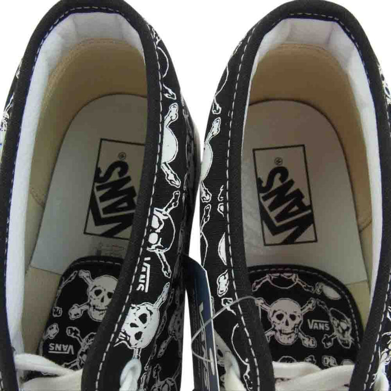 VANS バンズ CHUKKA 49 DX SKULLS  ANAHEIM FACTORY COLLECTION アナハイムファクトリー エラ チャッカ ハイカット シューズ ブラック系 26.5cm【極上美品】【中古】