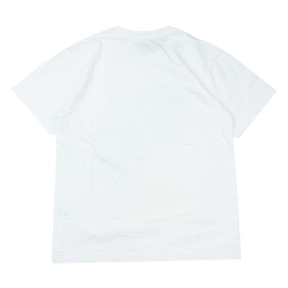 NEIGHBORHOOD ネイバーフッド × S/DOUBLE POPPA WHEELIE TEE バイク プリント 半袖 Tシャツ ホワイト系 S【極上美品】【中古】