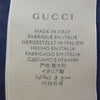 GUCCI グッチ GG柄 インターロッキングG ビー シルク ネクタイ ネイビー系【中古】