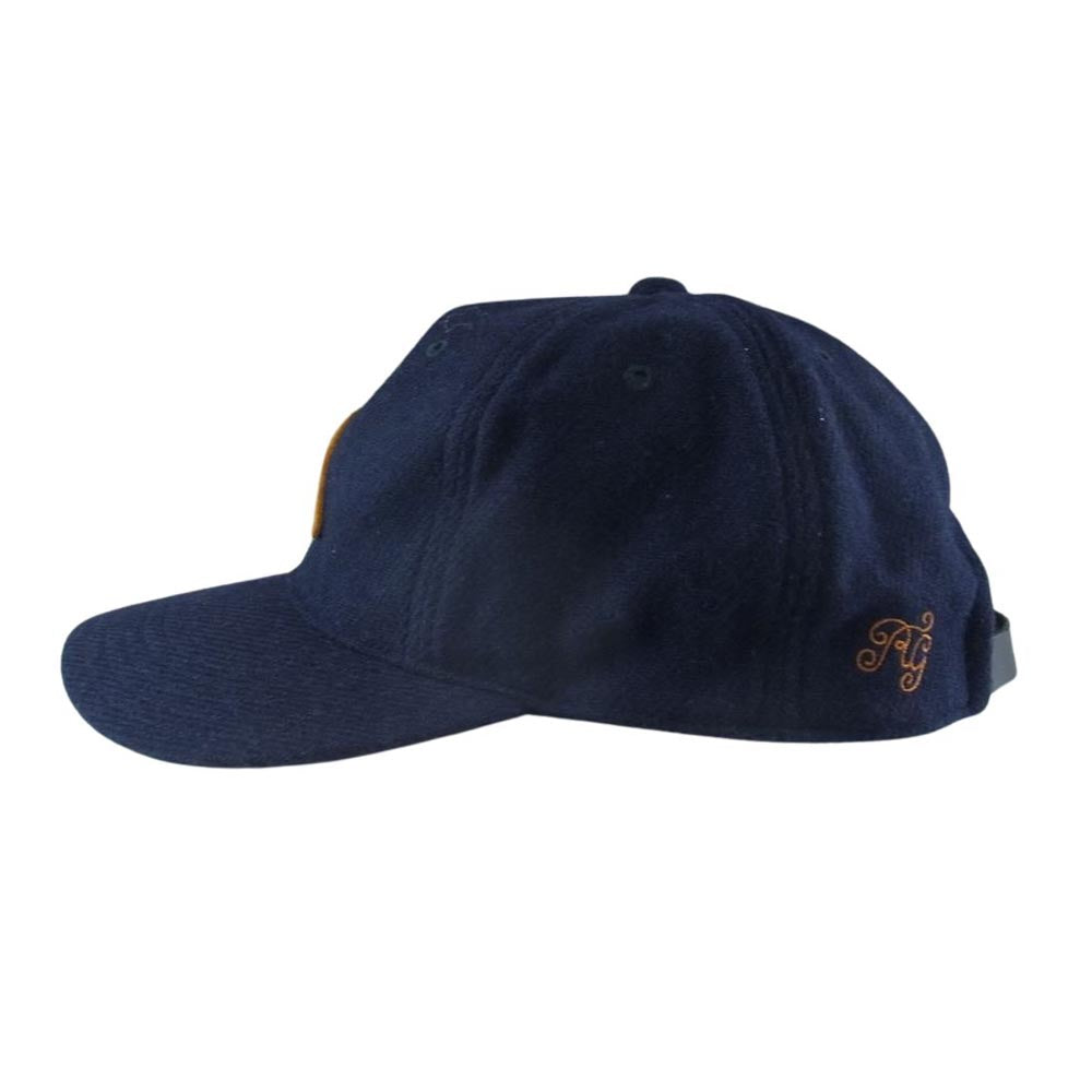 RUDE GALLERY ルードギャラリー WOOL PLAYERS CAP ウール キャップ 帽子 ネイビー系【中古】