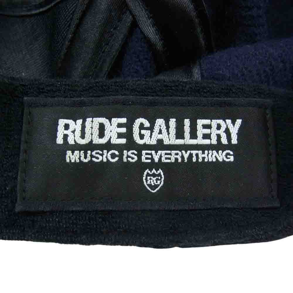 RUDE GALLERY ルードギャラリー WOOL PLAYERS CAP ウール キャップ 帽子 ネイビー系【中古】