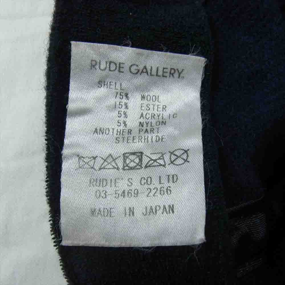 RUDE GALLERY ルードギャラリー WOOL PLAYERS CAP ウール キャップ 帽子 ネイビー系【中古】