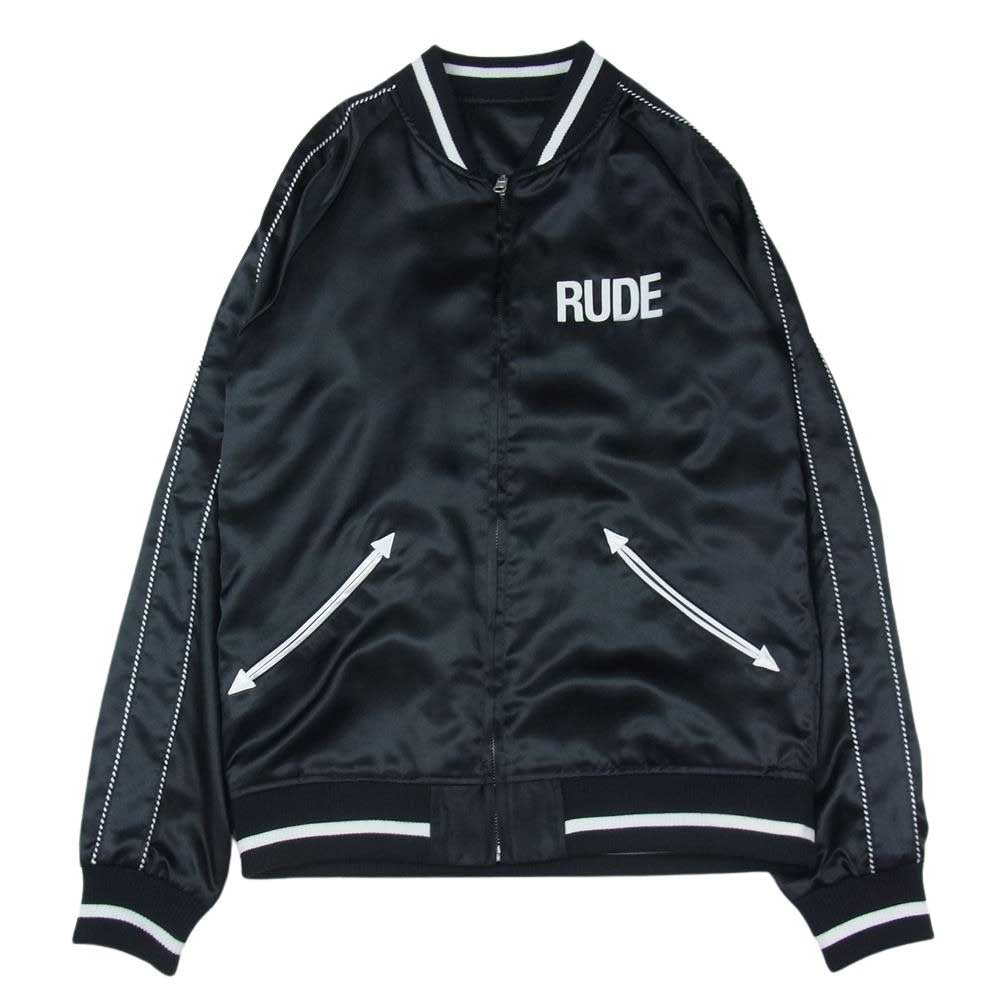 RUDE GALLERY ルードギャラリー 21SS MARIA マリア プリント リバーシブル スカジャン ジャケット ブラック系 3【中古】