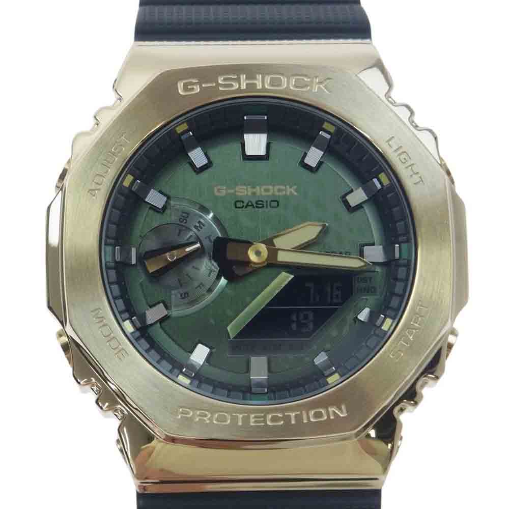 CASIO G-SHOCK カシオ ジーショック GM-2100RI23-1JR RYO ISHIKAWA SIGNATURE MODEL 石川遼選手 シグネチャー アナデジ 限定 モデル 腕時計 ブラック系 ゴールド系【新古品】【未使用】【中古】