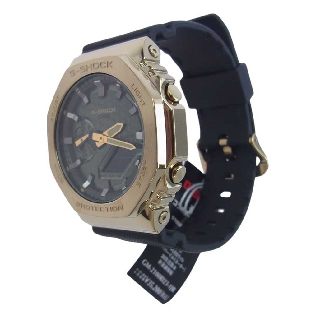 CASIO G-SHOCK カシオ ジーショック GM-2100RI23-1JR RYO ISHIKAWA SIGNATURE MODEL 石川遼選手 シグネチャー アナデジ 限定 モデル 腕時計 ブラック系 ゴールド系【新古品】【未使用】【中古】