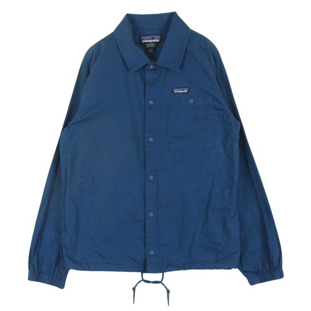 patagonia パタゴニア 20SS 25335SP Lightweight All-Wear Hemp Coaches Jkt ライトウェイト オールウェア ヘンプ コーチ ジャケット ネイビー系 S【中古】