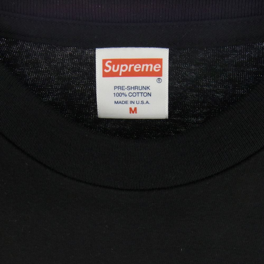 Supreme シュプリーム 22SS Model Tee モデル 半袖 Tシャツ ブラック系 M【美品】【中古】