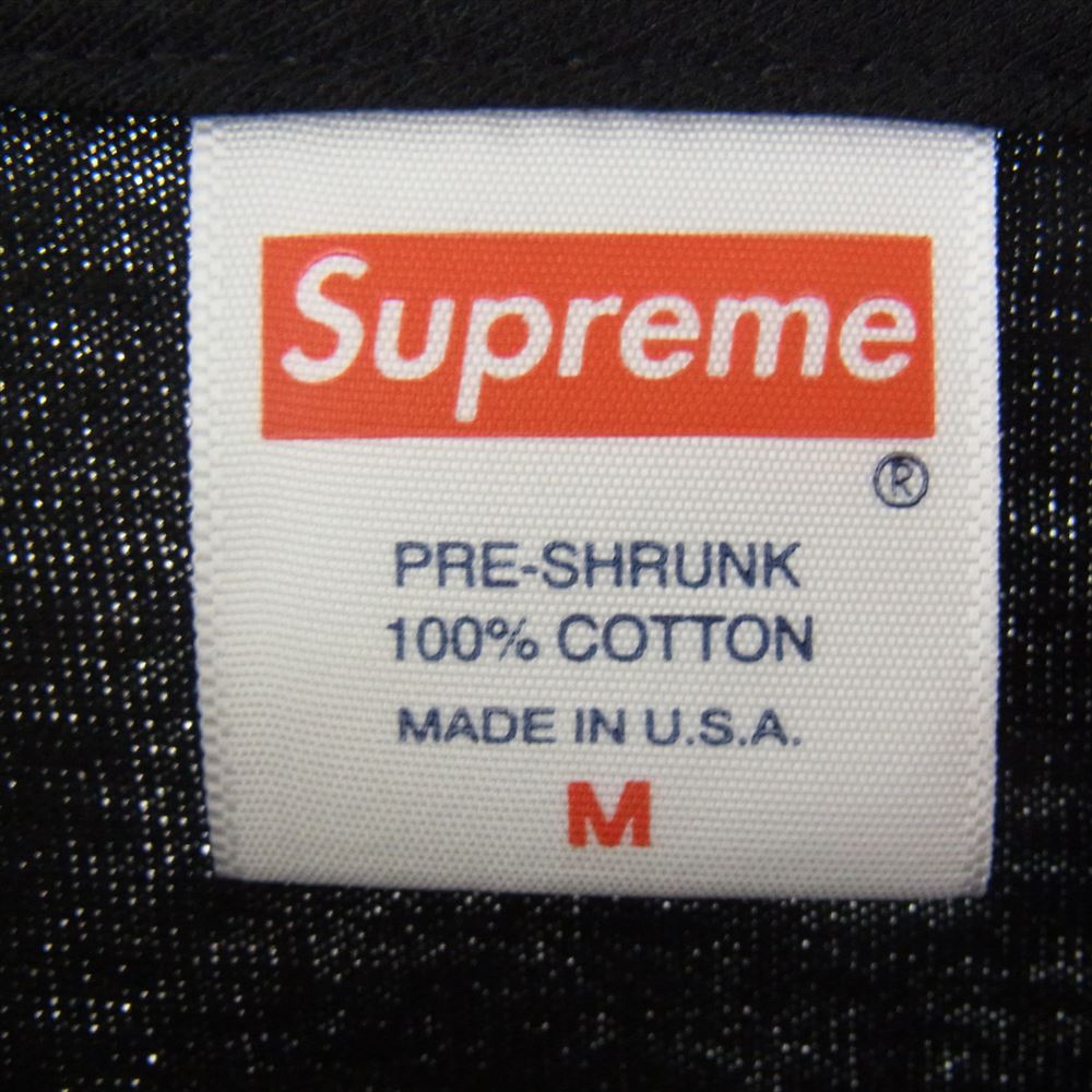 Supreme シュプリーム 22SS Model Tee モデル 半袖 Tシャツ ブラック系 M【美品】【中古】