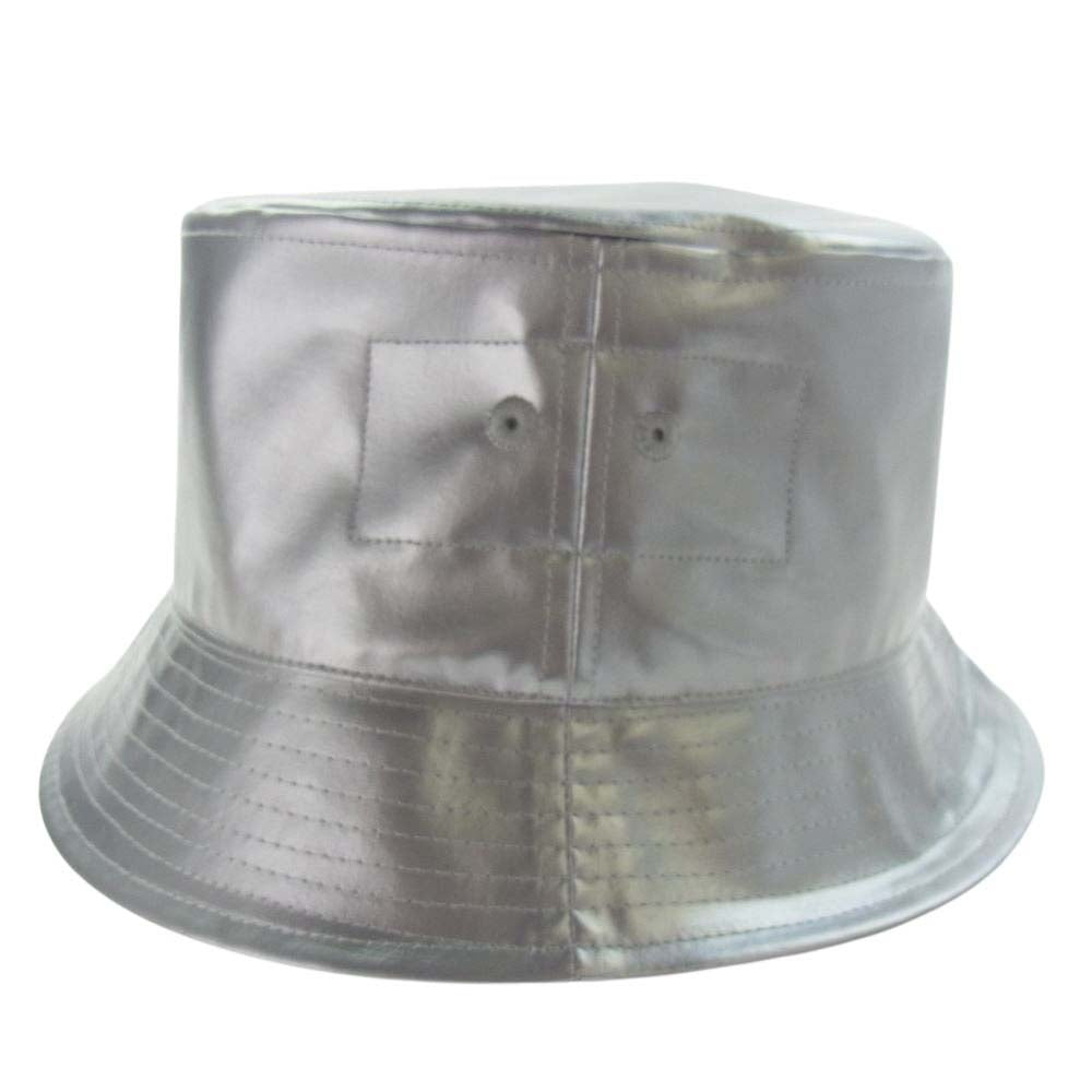 Rick Owens リックオウエンス 24SS CM01D5795-CHNYS Champion GILLIGAN HAT チャンピオン バケット ハット シルバー系 ＬＡＲＧＥーＸＬＡＲＧＥ【中古】
