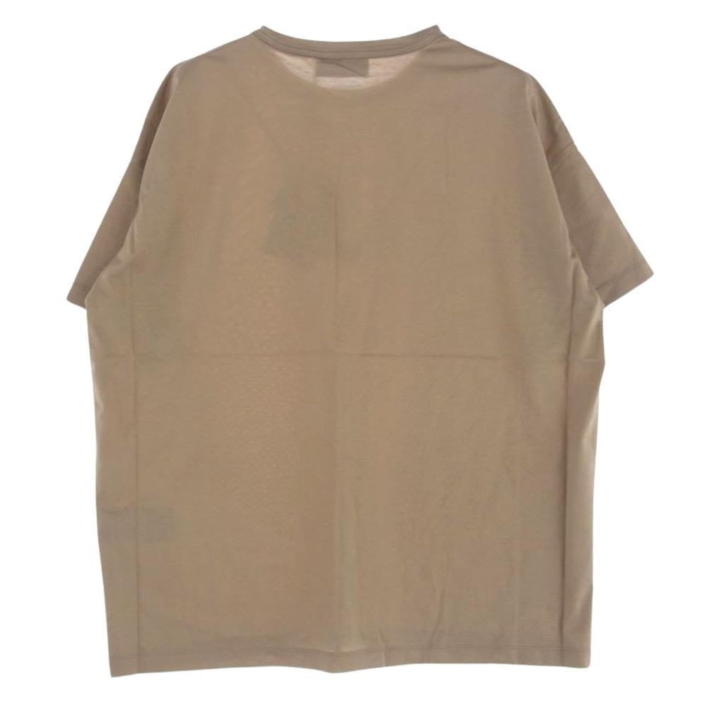 THE RERACS ザリラクス 19SS-RECS-206-J DIORAMA COTTON OVER SIZE T SHIRTS 半袖 Ｔシャツ カットソー ベージュ系 F【新古品】【未使用】【中古】