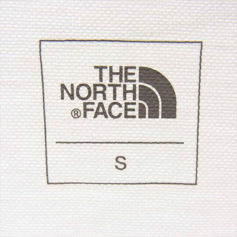 THE NORTH FACE ノースフェイス NT21965 Polo S/S Crew クルーネック 半袖 Tシャツ ロゴ刺? ホワイト系 S【新古品】【未使用】【中古】